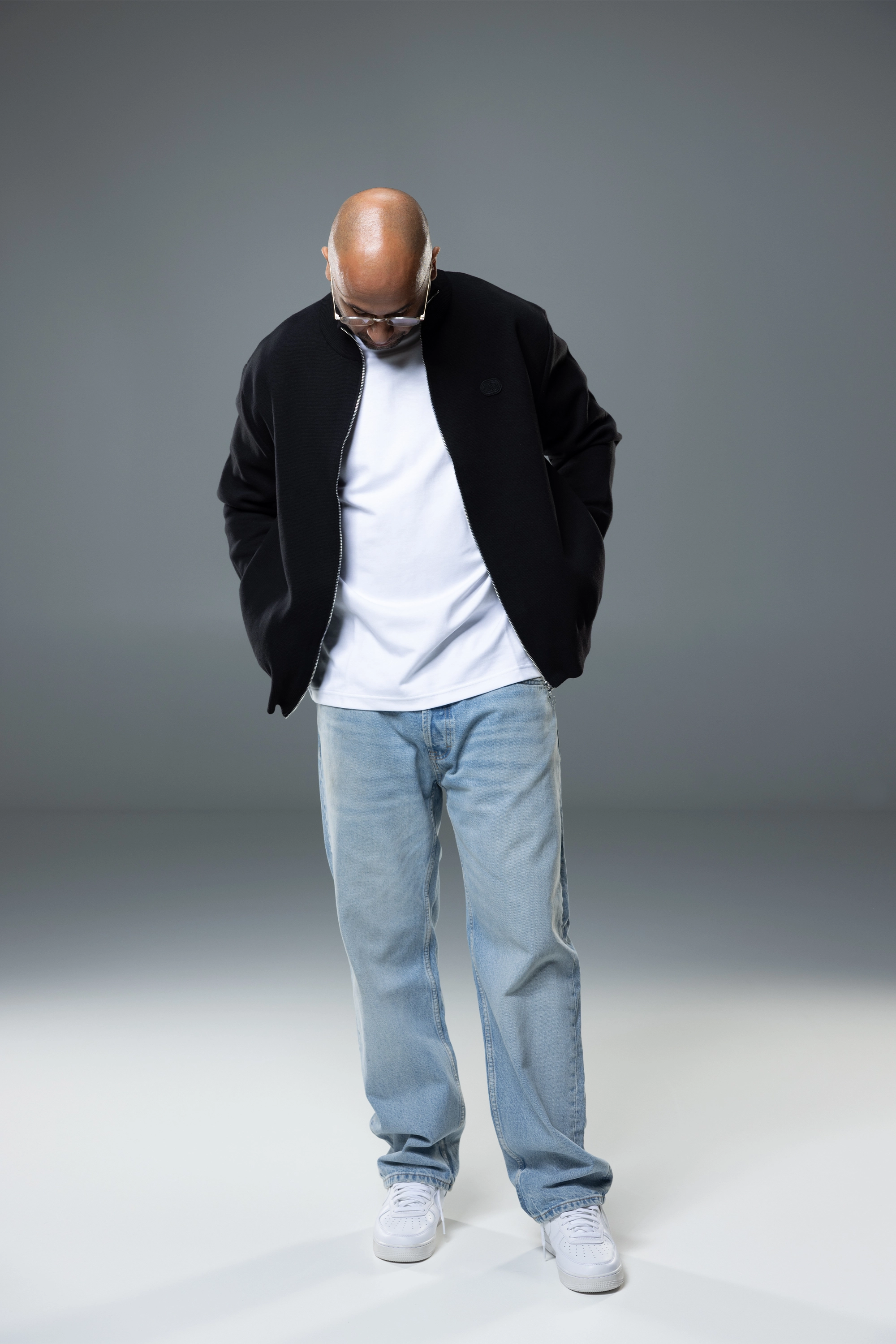 KNIT ZIP-JACKET