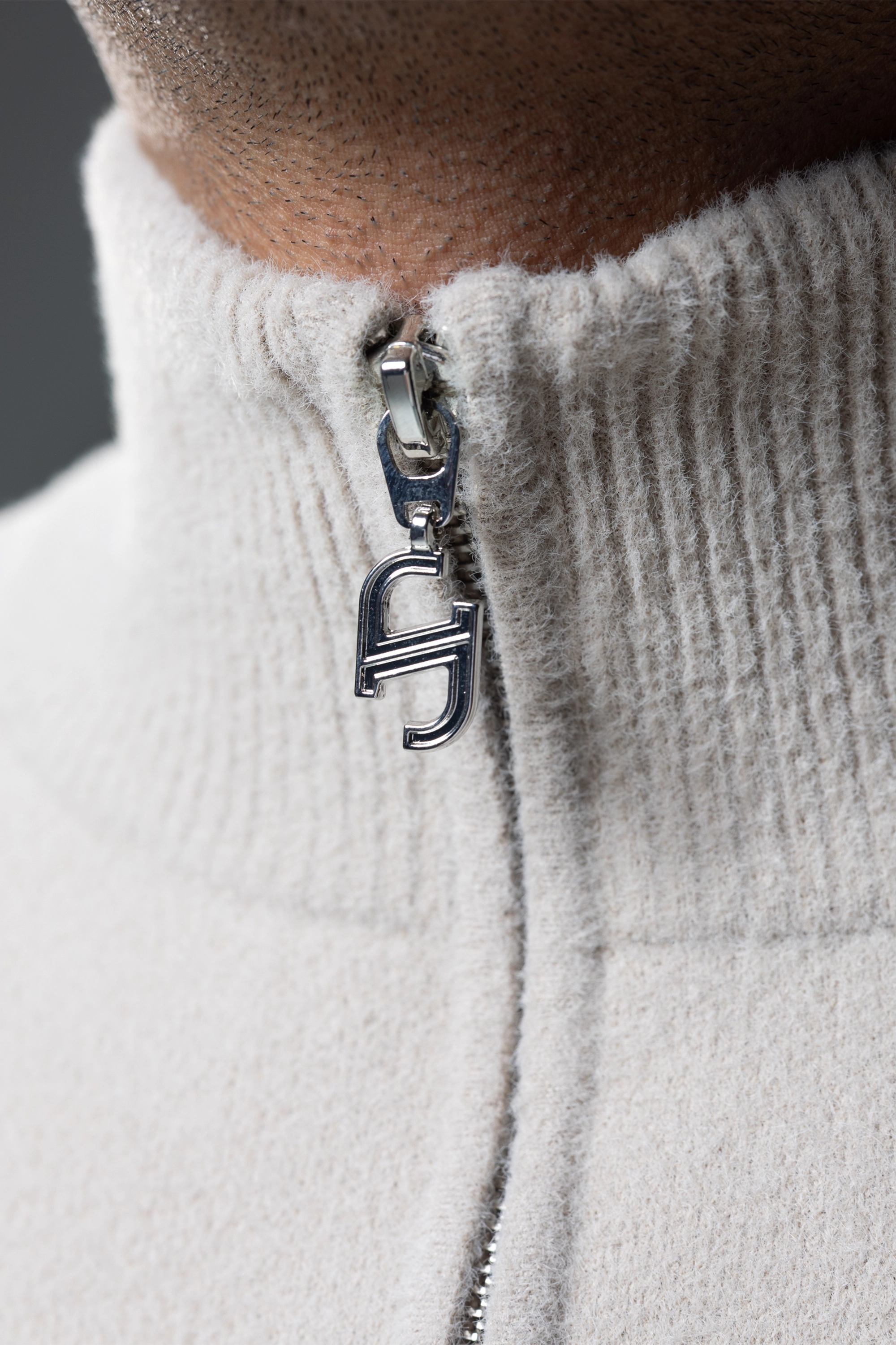 KNIT HALFZIP SWEATER