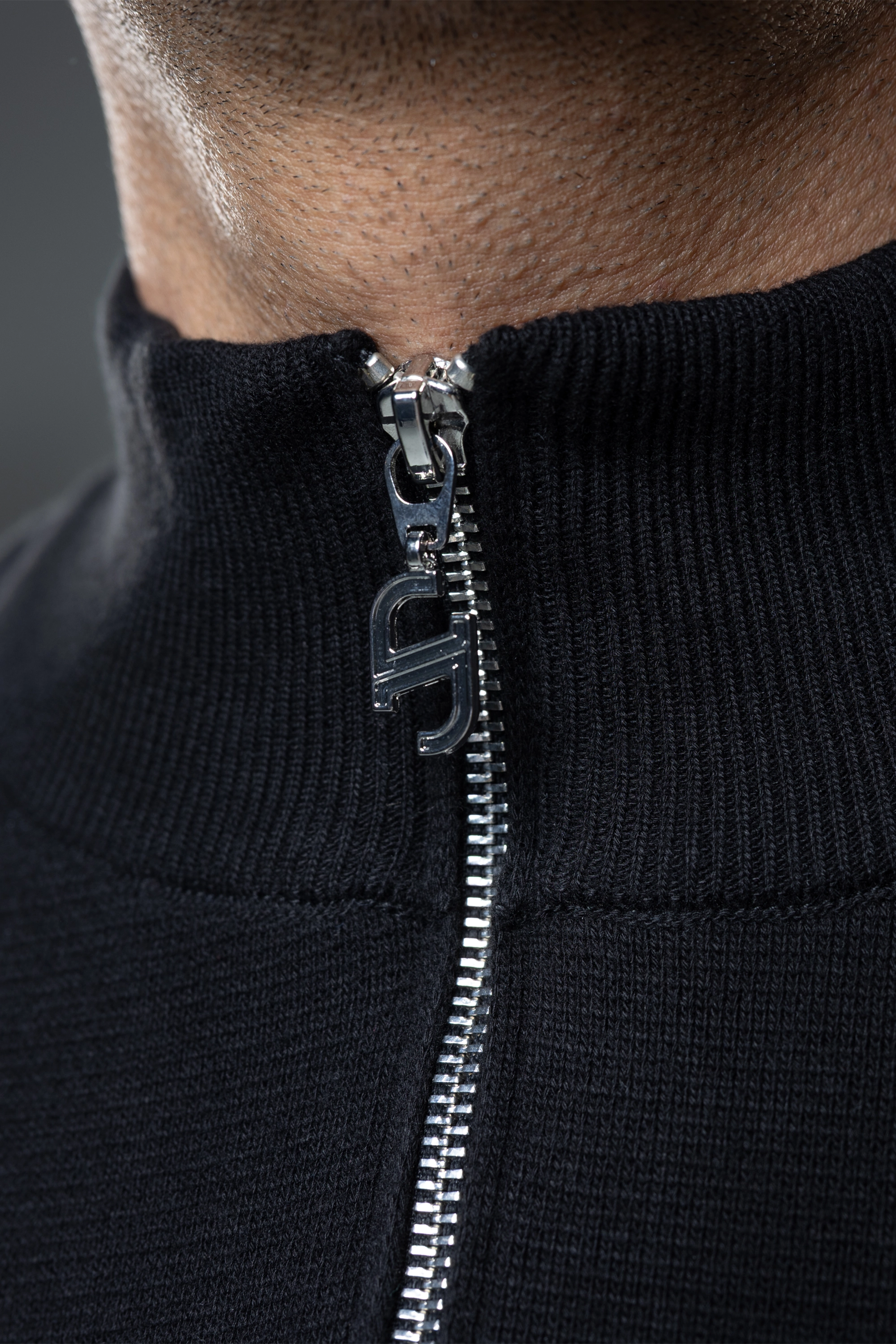 KNIT ZIP-JACKET