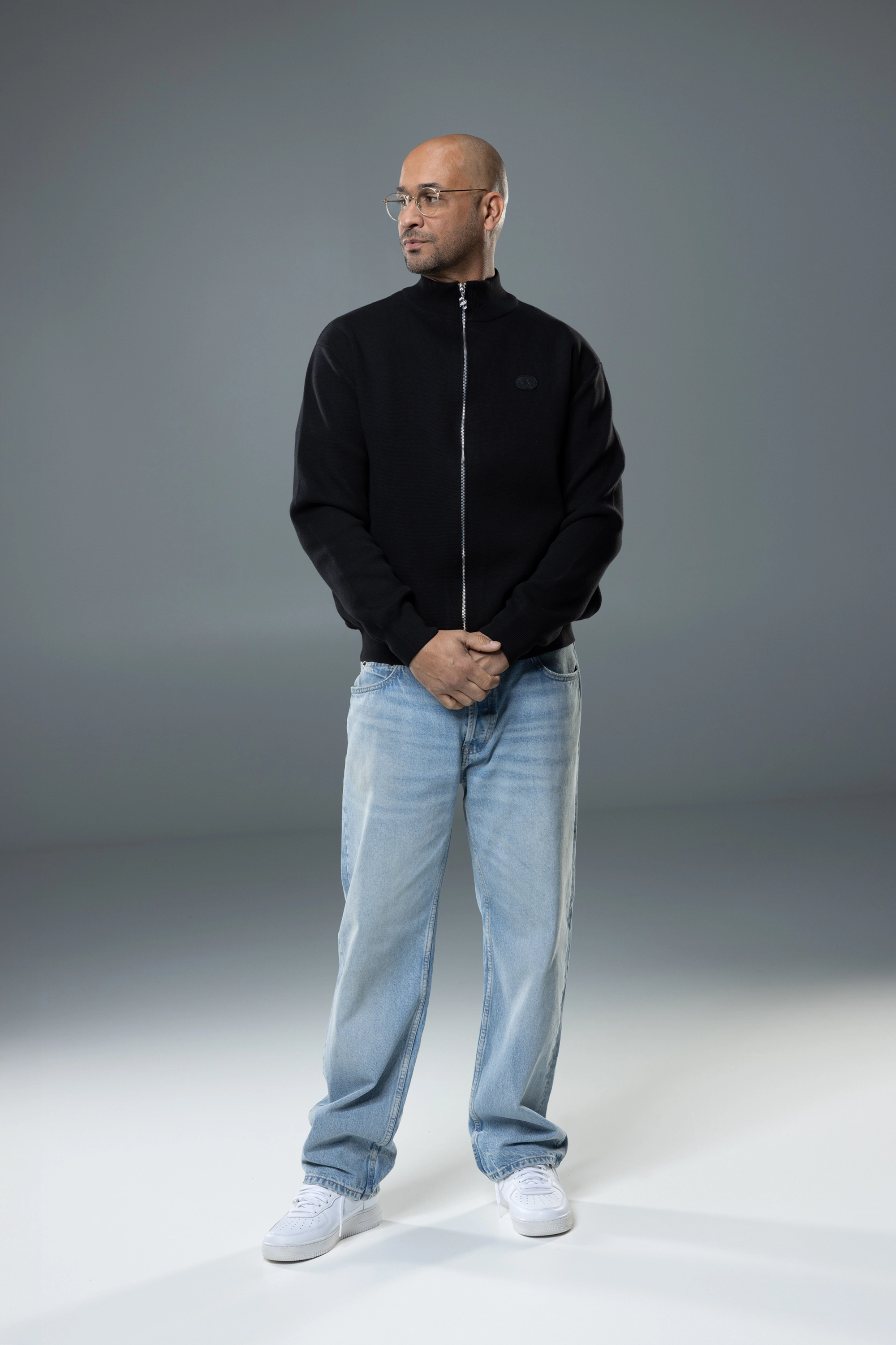 KNIT ZIP-JACKET